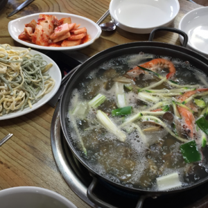 미리내바지락칼국수