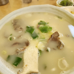 정수리휴게소국수