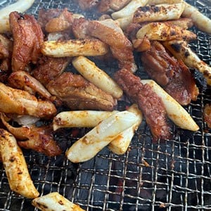 장승포 닭 숯불구이