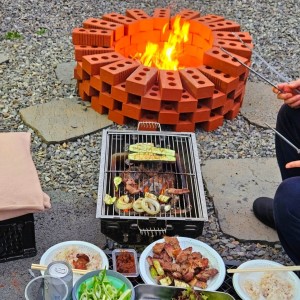 불멍 카페 바끼야