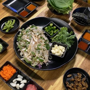 깻잎막회 청주봉명점