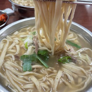 수변바지락칼국수