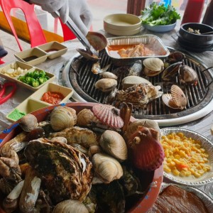 청해조개구이.영미네맛집