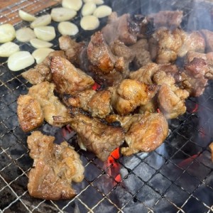 메밀막국수와왕갈비