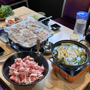 [제주 제주] 희한한삼춘 흑돼지대패구이&샤브