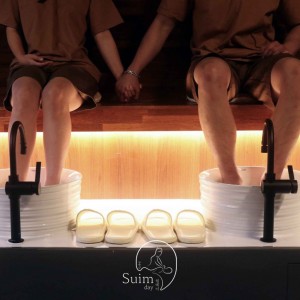 [기자단] 부산역 청담 아로마 커플 발마사지 부산역점