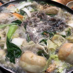 염가네해물칼국수손만두전골