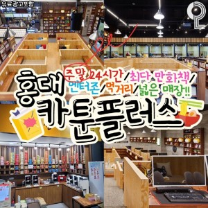 [서울 마포] 카툰플러스 만화카페