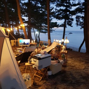 곰섬킹콩솔숲캠핑장