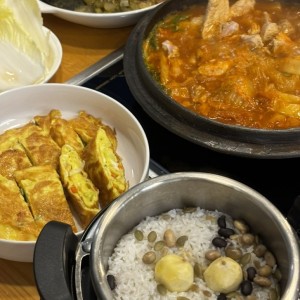 함경도 갈비김치찌개, 찜