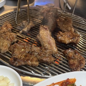 멍석숯불돼지갈비