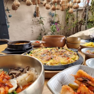 [경북 경주] 가마솥 양푼이 밥상