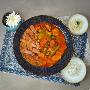 [서울 강남] 보글지글 부대찌개&닭볶음탕