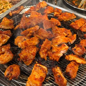 정가는숯불닭갈비