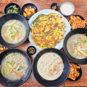 수변바지락칼국수