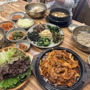 농다리보리밥
