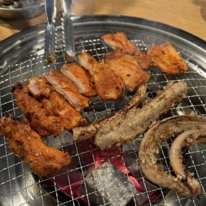 태강 숯불 닭불고기 꼼장어