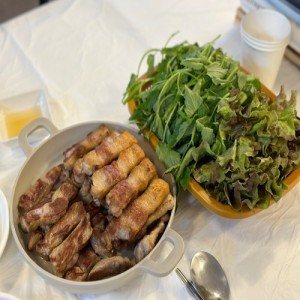미나리숙성삼겹살