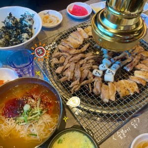 숯불에닭 이인지구점