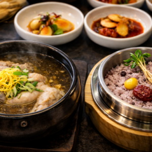 산에서온 삼계탕