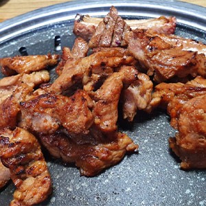 행운숯불갈비