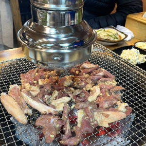 백두산오리숯불구이