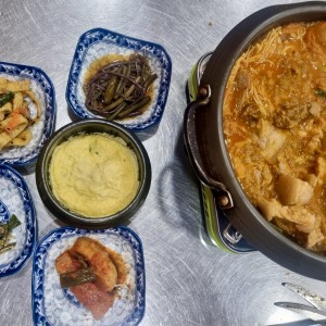 찌개랑고기랑