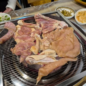 정남토종닭숯불구이